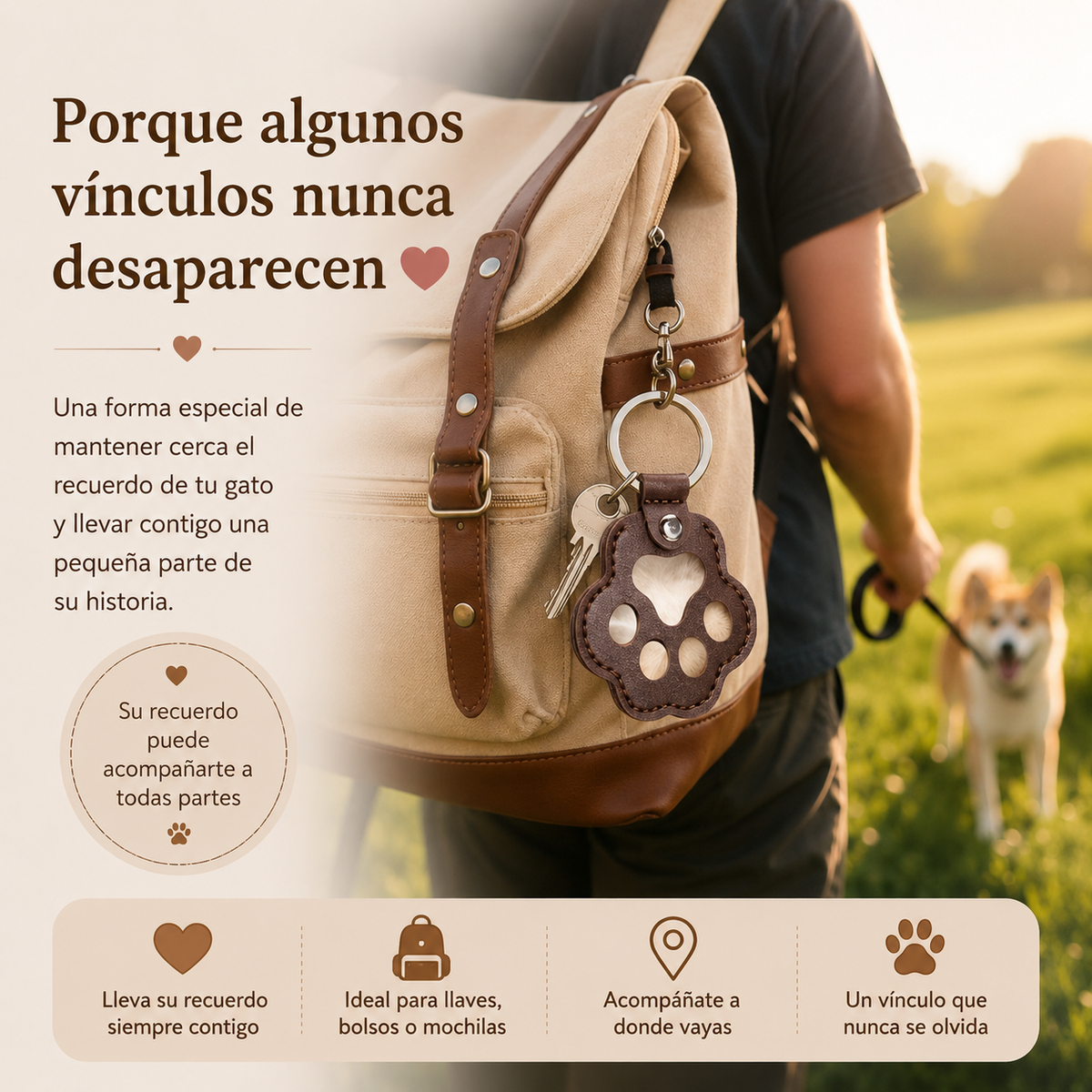 Llavero para Pelo de tu Mascota